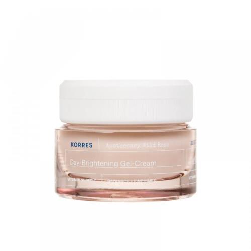 Korres Denný rozjasňujúci gélový krém Wild Rose (Day-Brightening Gel-Cream) 40 ml