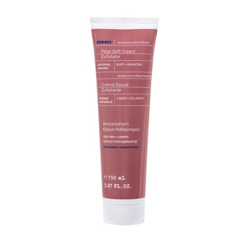 Korres Jemný exfoliačný pleťový krém Wild Rose (Exfoliating Cleanser) 150 ml