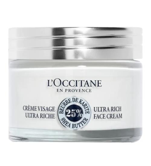 L'Occitane en Provence Pleťový krém pre suchú až veľmi suchú pleť Shea Butter (Ultra Rich Face Cream) 50 ml