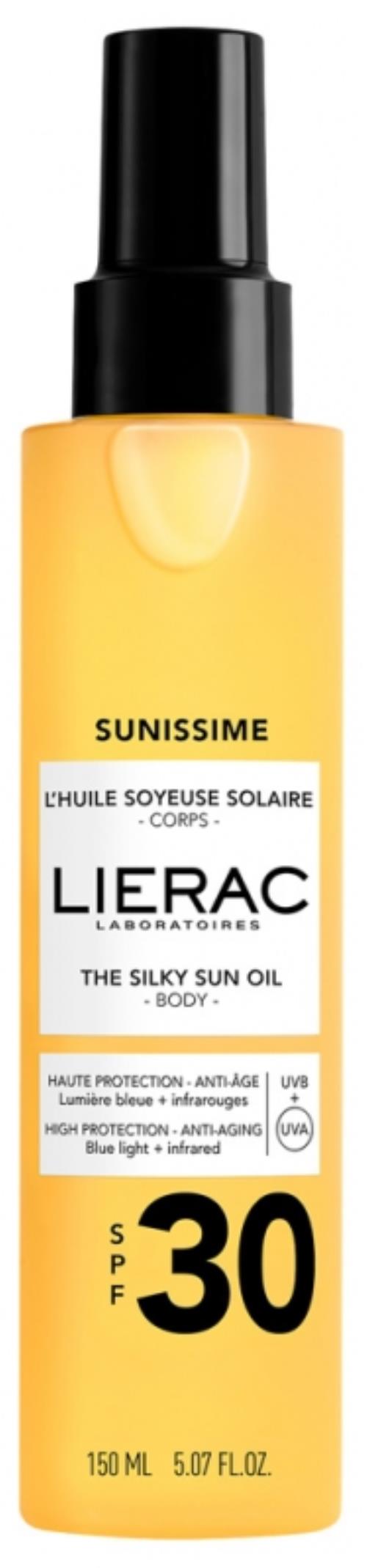 Lierac Opaľovací olej SPF 30 Sunissime (The Silky Sun Oil) 150 ml