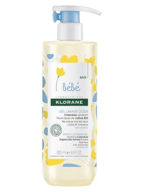 Klorane Jemný umývací gél pre deti od narodenia (Gentle Cleansing Gel) 500 ml