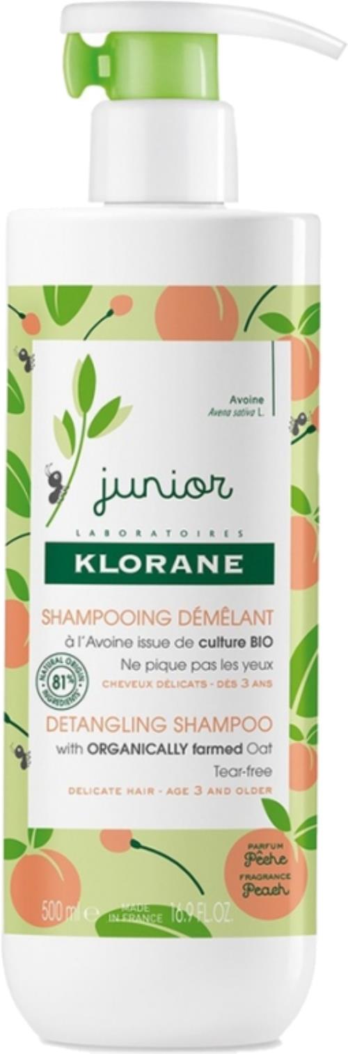 Klorane Detský šampón Junior (Detangling Shampoo) 500 ml