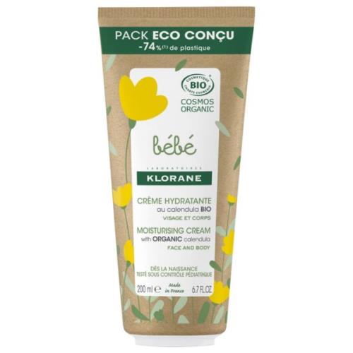 Klorane Hydratačný krém Bébé Bio Nechtík (Moisturising Cream) 200 ml