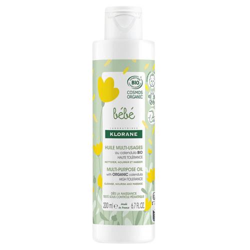 Klorane Multifunkčný olej s bio harmančekom Bébé (Multi-Purpose Oil) 200 ml