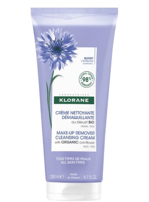 Klorane Odličovací a čistiaci krém (Make-Up Remover Cleansing Cream) 200 ml