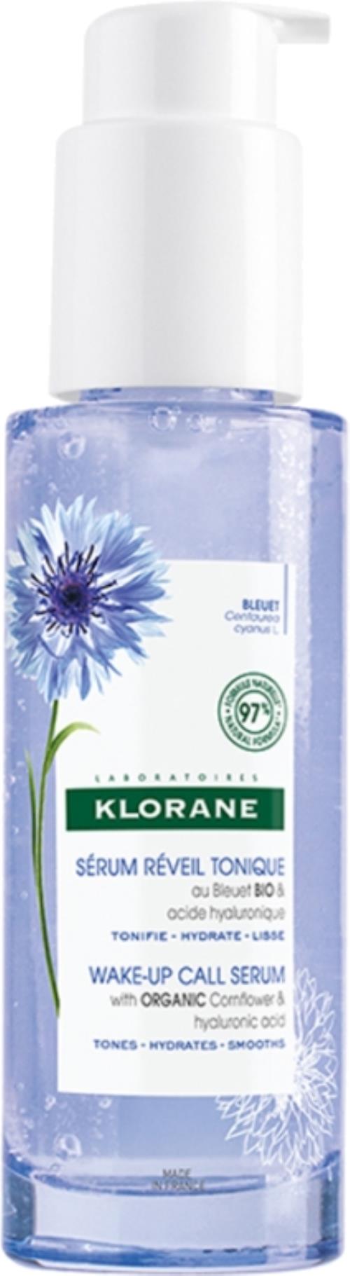 Klorane Osviežujúce pleťové sérum s kyselinou hyalurónovou Bio Chrpa (Serum) 50 ml
