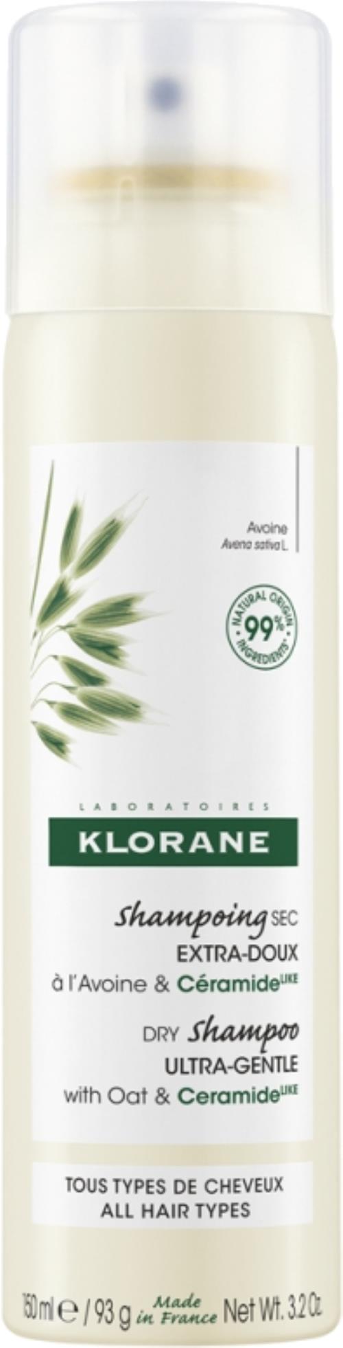 Klorane Suchý šampón s ceramidmi Ovos (Dry Shampoo) 150 ml