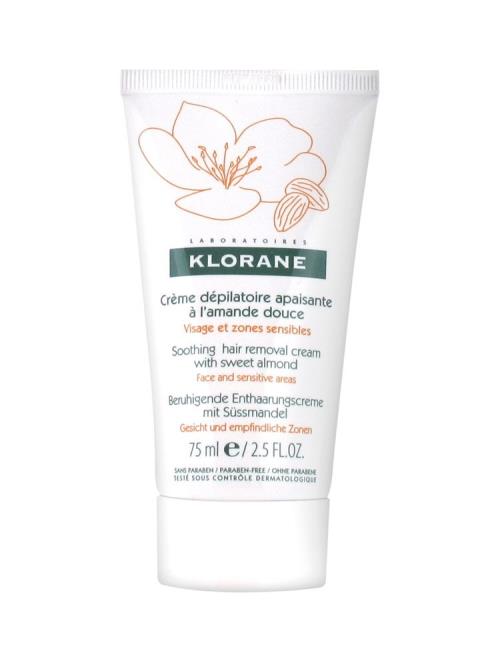 Klorane Upokojujúci depilačný krém (Soothing Hair Removal Cream) 75 ml