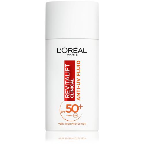 L'Oréal Paris Denný ochranný fluid Revitalift Clinical SPF50+ s vitamínom C (Anti-UV Fluid) 50 ml