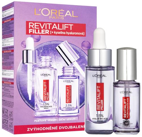 L'Oréal Paris Darčeková sada pleťovej starostlivosti s kyselinou hyalurónovou Revita l ift Filler