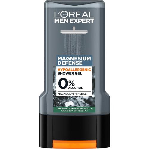 L'Oréal Paris Sprchový gél Men Expert Magnesium Defense (Hypoallergenic Shower Gél) 300 ml