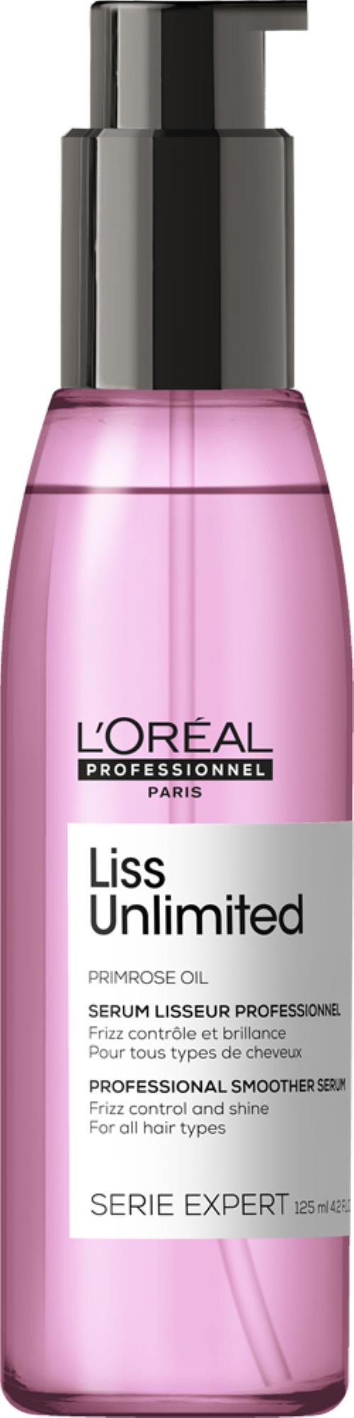 L'Oréal Professionnel Pro-keratínové upokojujúce sérum proti krepovateniu vlasov Serie Expert Liss Unlimited (Professional Smoother Serum) 125 ml
