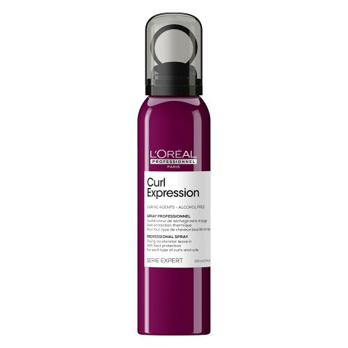 L'Oréal Professionnel Sprej na urýchlenie vysušenia kučeravých a vlnitých vlasov Curl Expression Drying Accelerator (Professional Spray) 150 ml