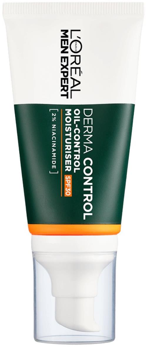 L'Oréal Paris Hydratačný krém proti nedokonalostiam pleti SPF 30 Men Expert Derma Control (Oil-Control Moisturiser) 50 ml