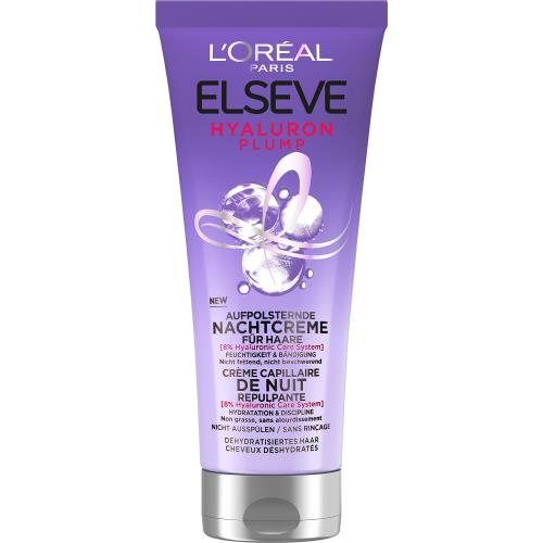 L'Oréal Paris Vyplňujúci nočný krém na vlasy Elseve Hyaluron Plump (Plumping Night Cream) 200 ml