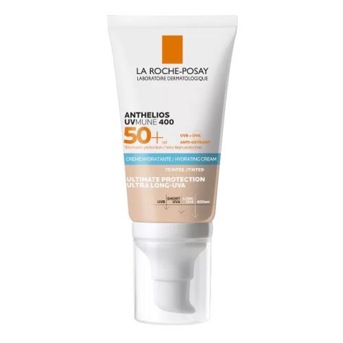 La Roche Posay Tónovaný ochranný krém SPF 50 Anthelios UVMune 400 (Tinted Hydrating Cream) 50 ml