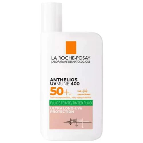 La Roche Posay Tónovaný opaľovací fluid SPF 50+ Anthelios UVMune 400 (Tinted Fluid) 50 ml