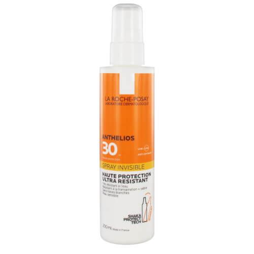 La Roche Posay Sprej na opaľovanie pre citlivú pokožku SPF 30 Anthelios (Invisible Spray Ultra Resistant) 200 ml