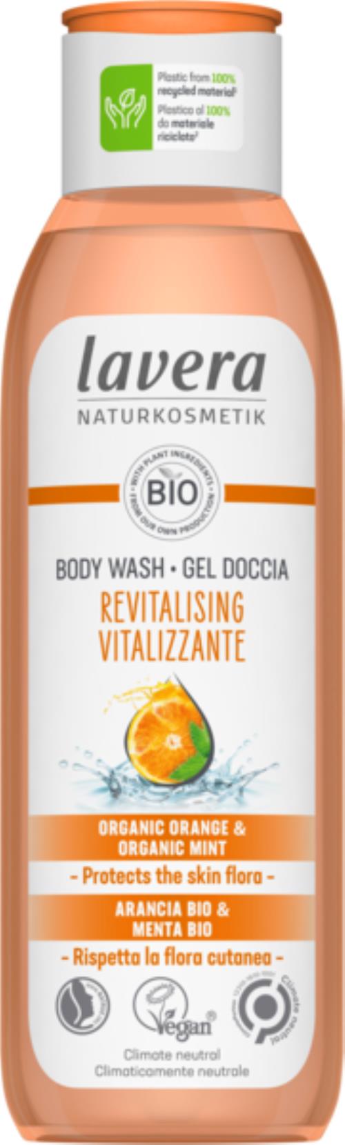 Lavera Revitalizujúci sprchový gél s pomarančovo-mätovou vôňou (Body Wash) 250 ml