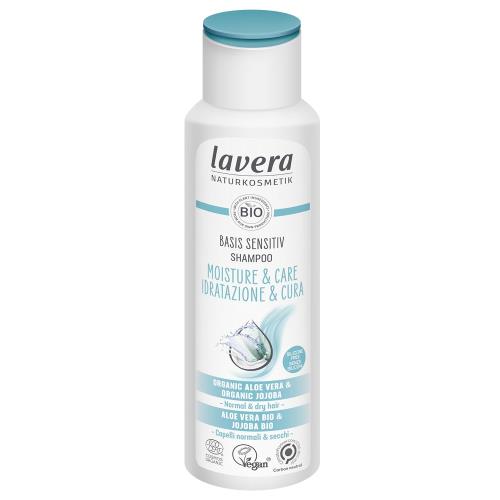 Lavera Šampón pre hydratáciu vlasov Basis Sensitiv Moisture & Care (Shampoo) 250 ml