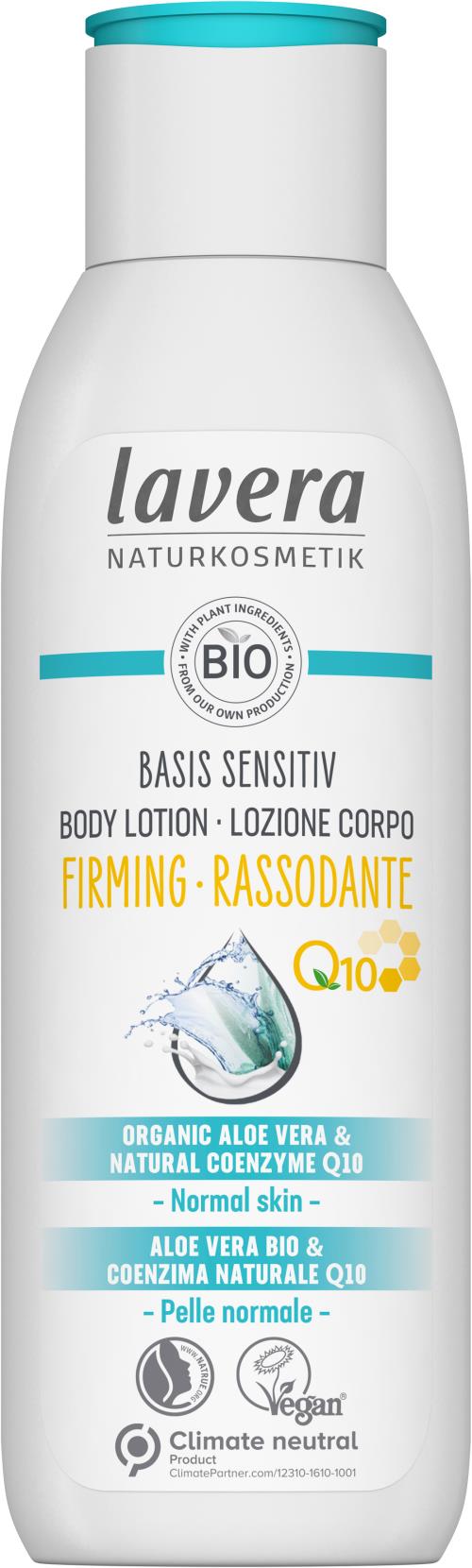 Lavera Spevňujúce telové mlieko s Q10 Basis Sensitiv (Firming Body Lotion) 250 ml