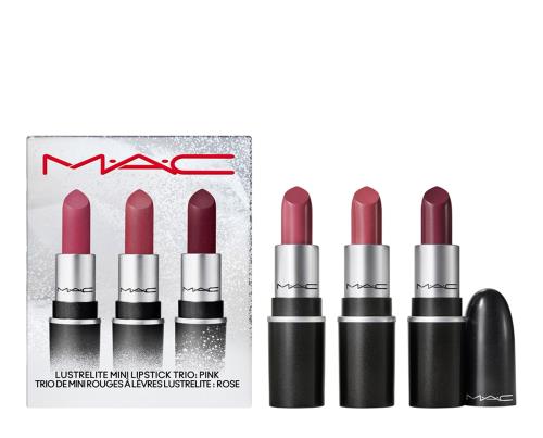 MAC Cosmetics Súprava na pery Lustrelite Mini Pink (Lipstick Trio)