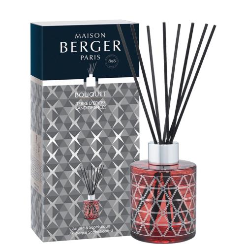 Maison Berger Paris Aróma difuzér Geode Land of Spices červený 115 ml