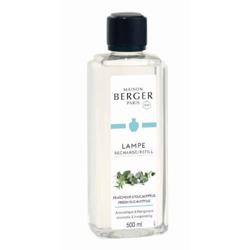 Maison Berger Paris Náplň do katalytickej lampy Fresh Eucalyptus (Lampe Recharge/Refill) 500 ml