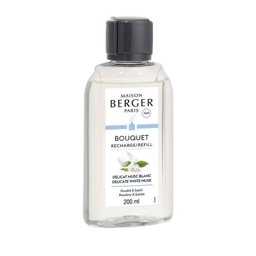 Maison Berger Paris Náplň do difuzéra Delicate White Musk (Bouquet Recharge/Refill) 200 ml