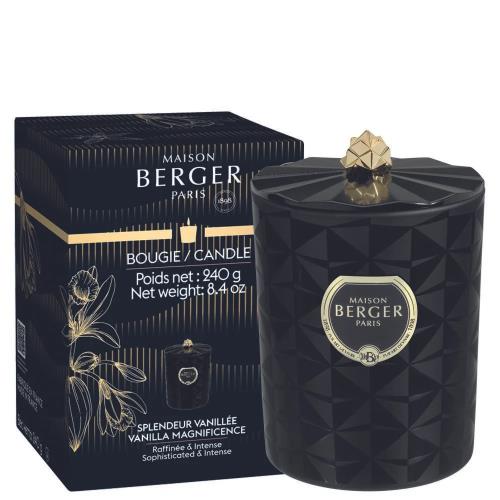 Maison Berger Paris Vonná sviečka Kali čierna Vanilla Magnificence (Candle) 240 g