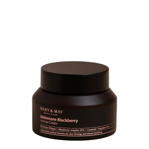 MARY & MAY Pleťový krém s antioxidačnými účinkami Idebenone Blackberry (Intensive Cream) 70 g