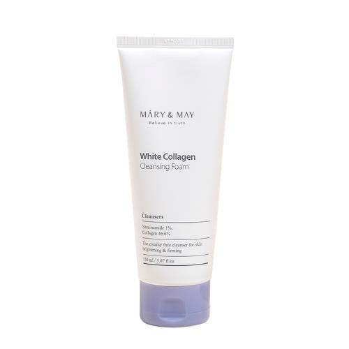 MARY & MAY Rozjasňujúca čistiaca pena White Collagen (Cleansing Foam) 150 ml