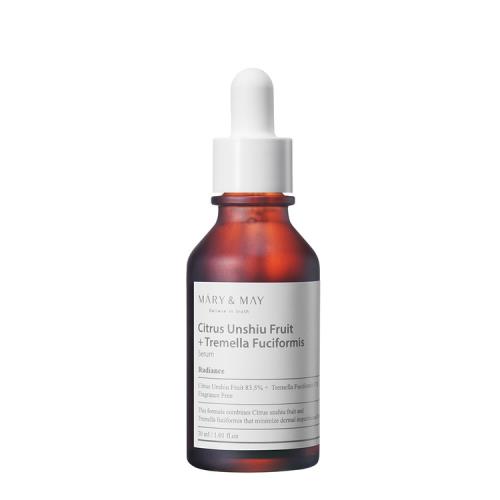 MARY & MAY Rozjasňujúce pleťové sérum Citrus Unshiu + Tremella Fuciformis (Serum) 30 ml