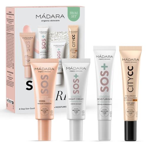 MÁDARA Darčeková sada na upokojenie pleti SOS Care Light