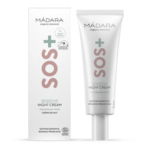 MÁDARA Nočný krém SOS+ (Sensitive Night Cream) 70 ml