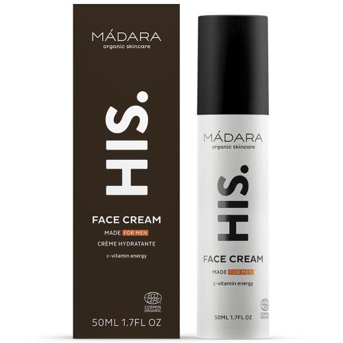 MÁDARA Pleťový krém pre mužov HIS. (Face Cream) 50 ml