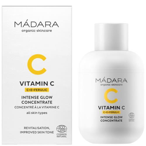 MÁDARA Rozjasňujúca esencia pre intenzívny lesk Vitamín C (Intense Glow Concentrate) 30 ml