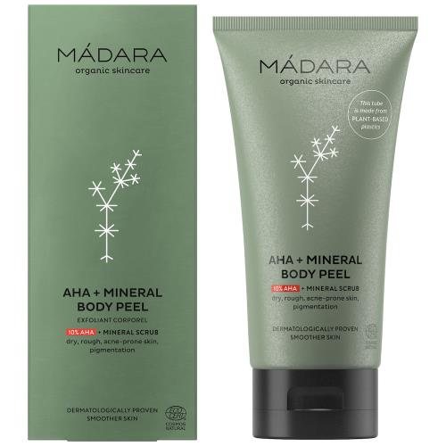 MÁDARA Telový peeling AHA+ Mineral (Body Peel) 175 ml
