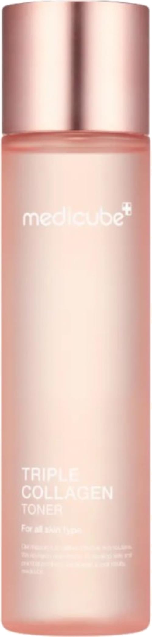 Medicube Spevňujúce pleťové tonikum s trojitou dávkou kolagénu Triple Collagen 4.0 (Toner) 140 ml