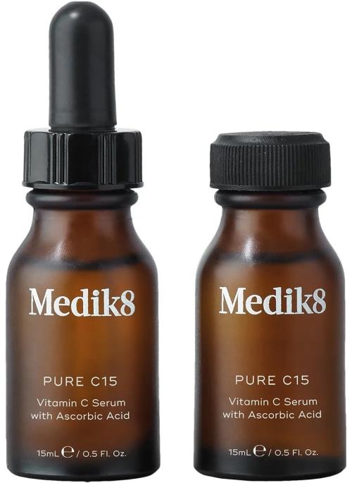 Medik8 Sérum s vitamínom C na omladenie pleti Pure C15 (Vitamin C Serum) 2 x 15 ml
