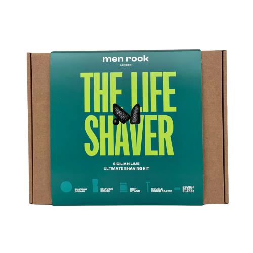 Men Rock London Darčeková sada holiacej starostlivosti Sicilian Lime (Ultimate Classic Shaving Gift Set)
