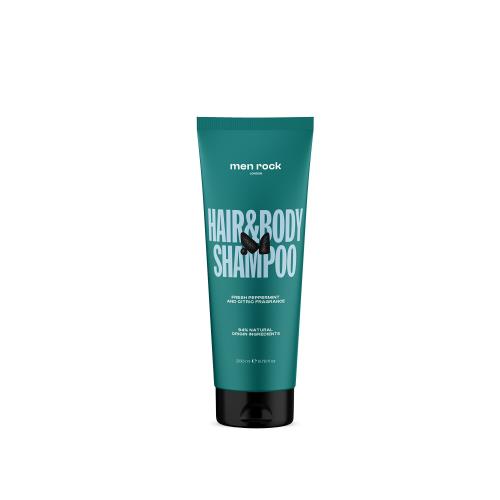 Men Rock London Telový a vlasový šampón (Hair & Body Shampoo) 200 ml