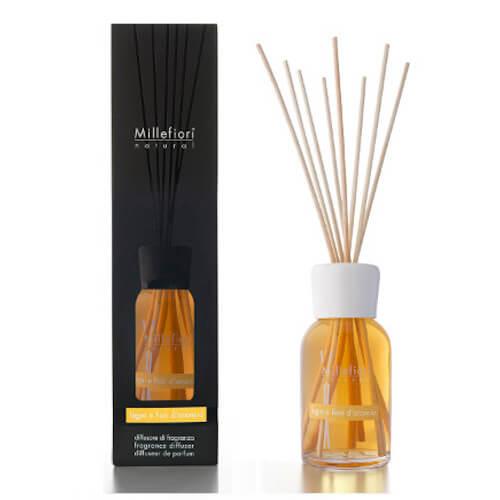 Millefiori Milano Aróma difuzér Natural Legni e Fiori d´Arancio 250 ml