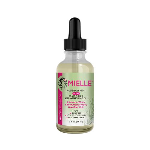 Mielle Posilňujúci olej na vlasy a pokožku hlavy Rosemary Mint Light (Scalp & Hair Strengthening Oil) 59 ml