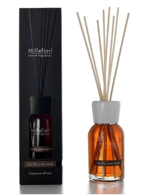 Millefiori Milano Aróma difuzér Natural Vanilla & Wood 500 ml