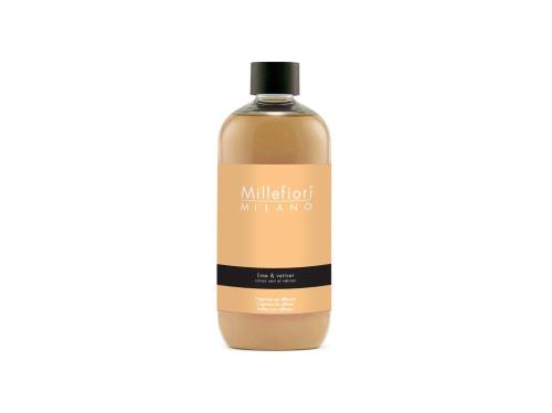 Millefiori Milano Náhradná náplň do arómy difuzéra Natural Lime & Vetiver 250 ml