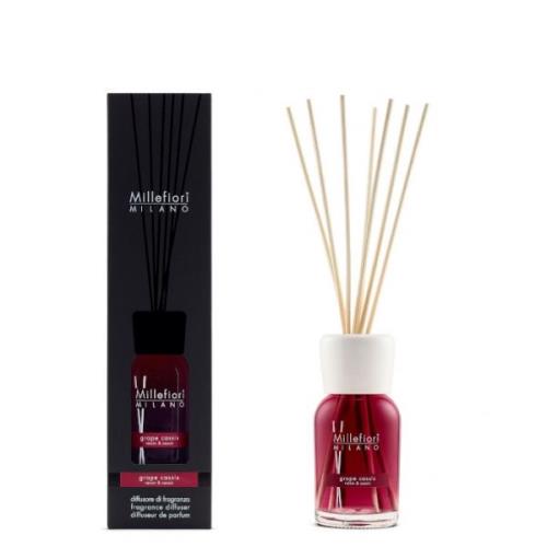 Millefiori Milano Sklenený difuzér Natural Grape Cassis 100 ml