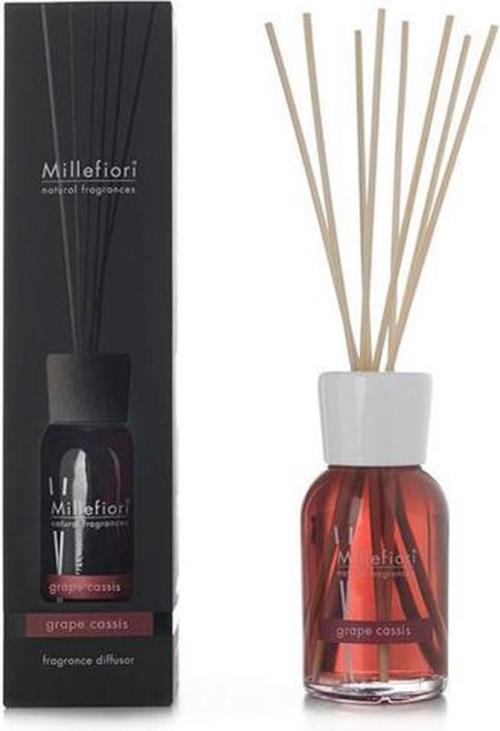 Millefiori Milano Sklenený difuzér Natural Grape Cassis 500 ml