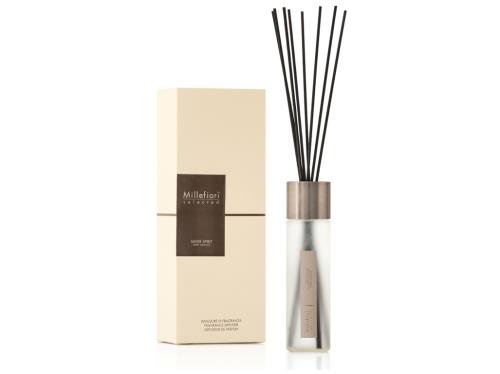 Millefiori Milano Sklenený difuzér Selected Silver Spirit 350 ml