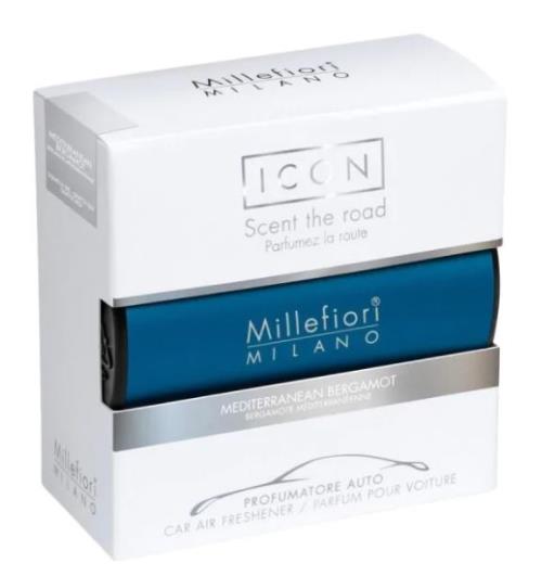 Millefiori Milano Vôňa do auta Icon Classic Mediterranean Bergamot 47 g